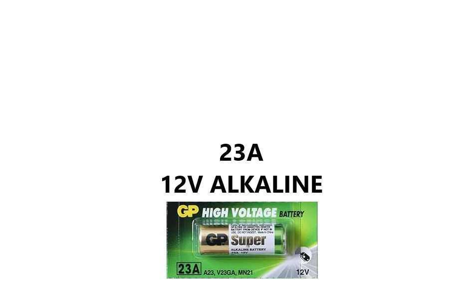 ‫باتری الکالاین 23a باتری ریموت باتری12ولت  باتری 12 ولت a23, v23ga, mn21,23af-2c5