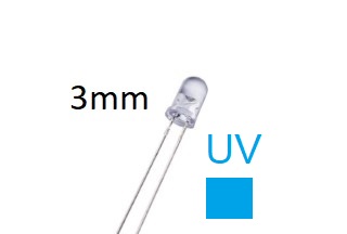 ‫led 4mm 2p,ال ایدی برای رشد گیاه,نور مناسب برای ,دیود نورانی مناسب رشد گیاه, دیود ال ایدی ماورا بنفش