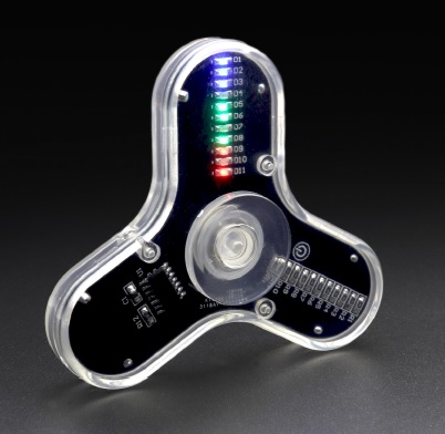 Led gyroscopic 3ple spiner DIY Kits