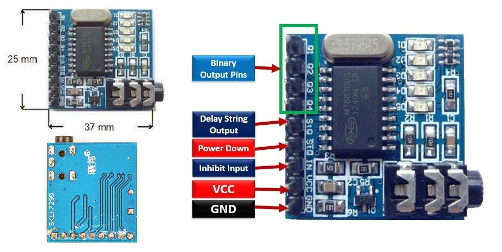 dtmf ,  mt8870
