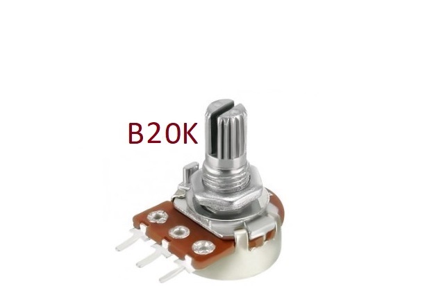 ولوم20 ولوم 20020K Ohm 203 Trimpot Potentiometer / Variable Resistor پتانسیومتر