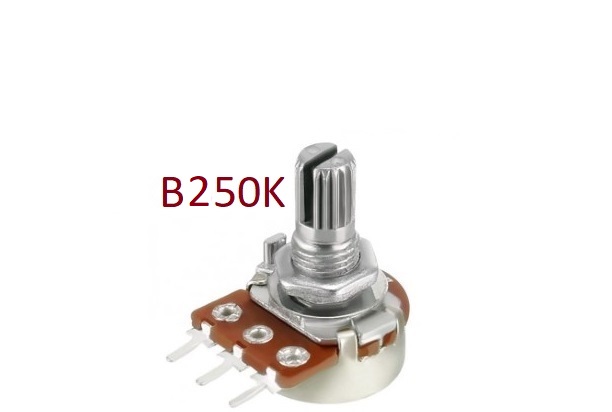 ولوم250 ولوم 250 250K Ohm 254 Trimpot Potentiometer / Variable Resistor پتانسیومتر