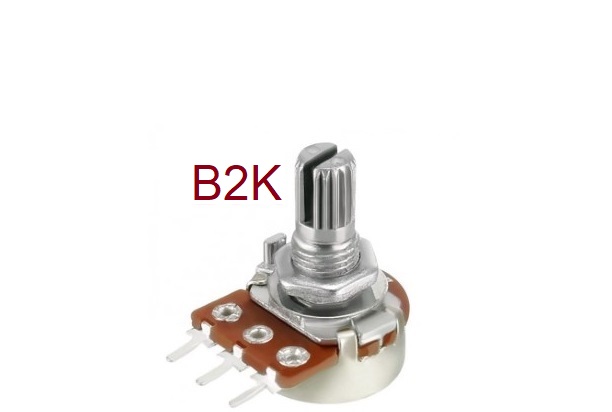 ‫ولوم2کیلو ولوم 2 کیلو 2K Ohm 202 Trimpot Potentiometer / Variable Resistor پتانسیومتر