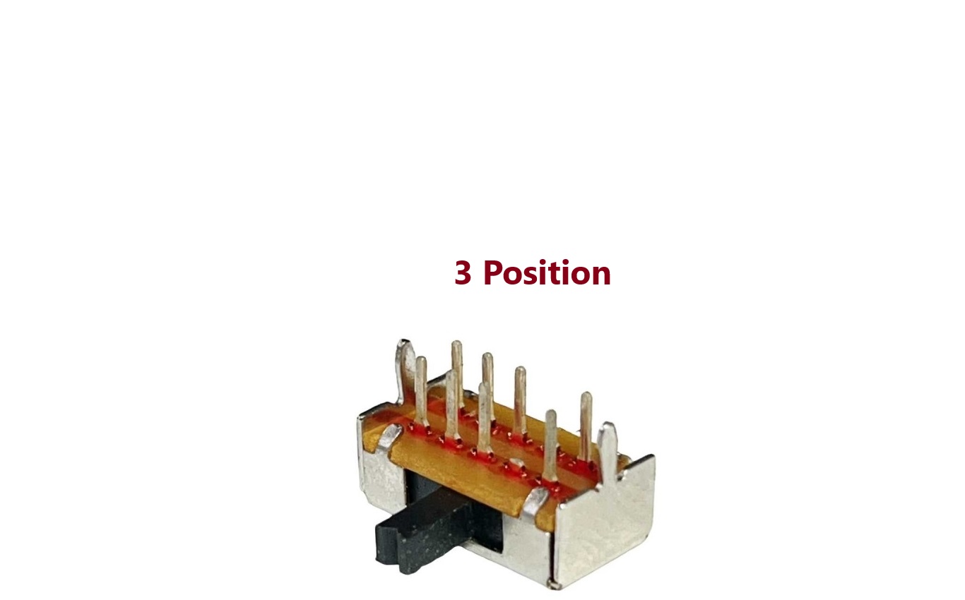 ‫کلید کشویی مینی کلید 3 پایه,مینی سویچ 5 پین , 3pin btm switch , کلید راکر ,سوییچ ,کلید مینیاتوری
