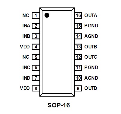 TC1508S Dual Motor driver