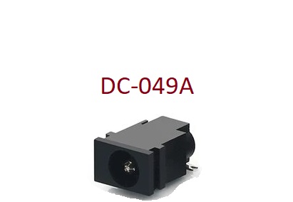 ‫dc-049a DC Power Supply Jack Socket Female,,جک اداپتور پنلی,جک اداپتور,سوکت آداپتور