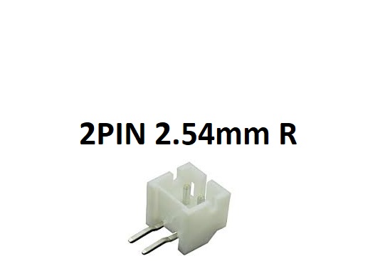 ‫کانکتور مخابراتی 2 پین خوابیده کانکتور مخابراتی 2 پین رایت  jst-xh m 2515 سوکت