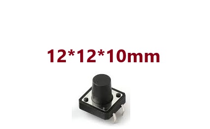 ‫12x12,12 x12,12 x 12,Momentary Tactile Tact Switch , چکشی ,کلید راکر ,سوییچ ,کلید12*12