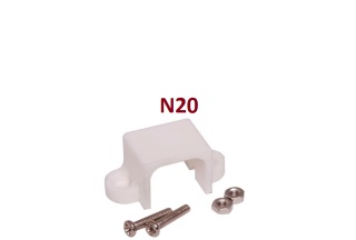 ‫,TT DC Geared Motor Bracket Holder  , n20bracket n20 b   , براکت موتورn20 n20 , براکت موتور زرد ,