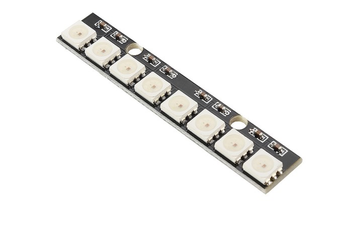 ‫WS2812  ,ار جی بی  , rgb , 5050 , 8 bit rgb led,wcmcu-2812b-8