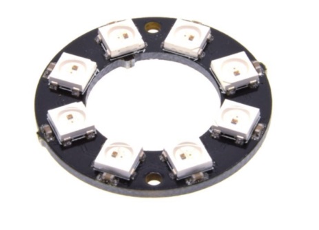 ‫WS2812  ,ار جی بی  , rgb , 5050 , 8 bit rgb led,wcmcu-2812b-8
