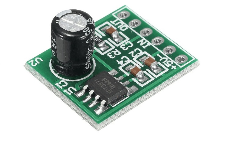 ‫sku4474 , sku 4474, آمپلیفایر 5 وات با باتری لیتیومی,امپلیفایر مونو