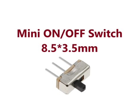 ‫کلید کشویی مینی کلید 3 پایه,مینی سویچ 5 پین , 3pin btm switch , کلید راکر ,سوییچ ,کلید مینیاتوری