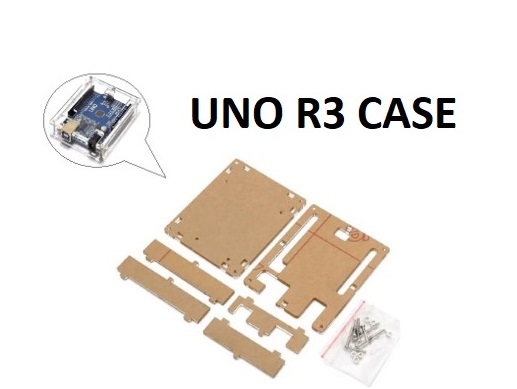 Box Transparent Acrylic Case for uno r3 ,